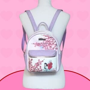 InuYasha Kagome & InuYasha Cherry Blossoms Mini Backpack